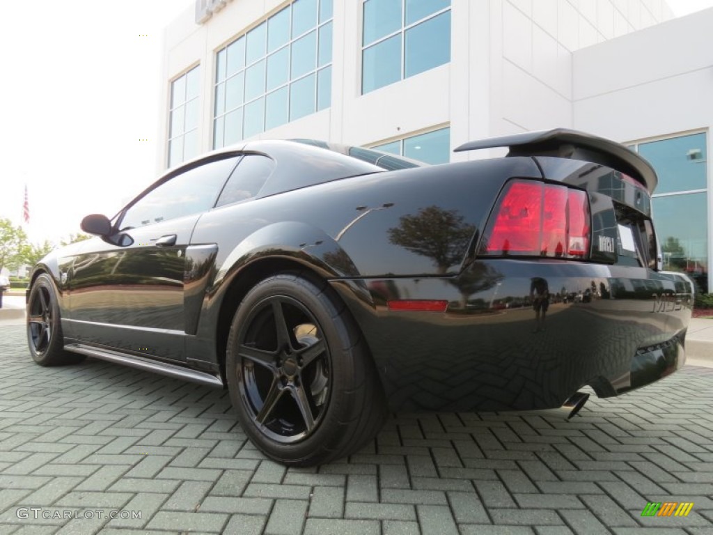 Black 2004 Ford Mustang Mach 1 Coupe Exterior Photo #68887593