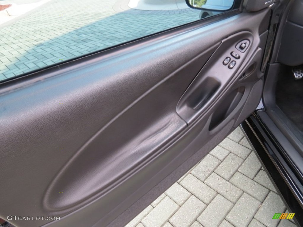 2004 Ford Mustang Mach 1 Coupe Dark Charcoal Door Panel Photo #68887647