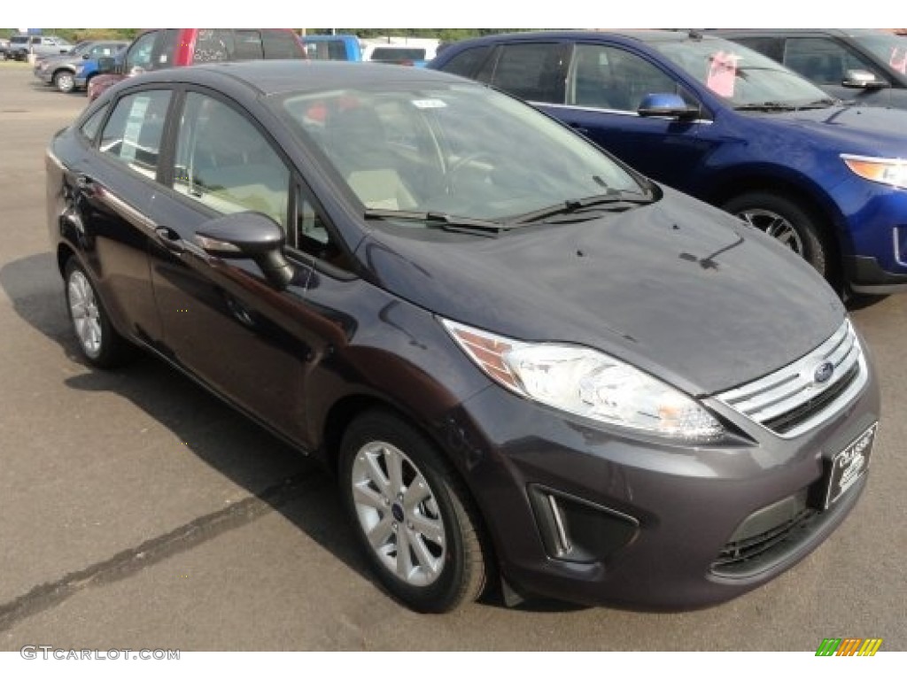 2013 Fiesta SE Sedan - Violet Gray / Charcoal Black/Light Stone photo #1