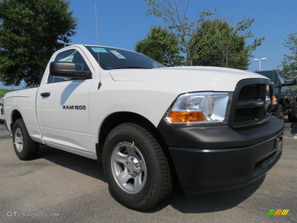 Bright White 2012 Dodge Ram 1500 ST Regular Cab Exterior Photo #68887977