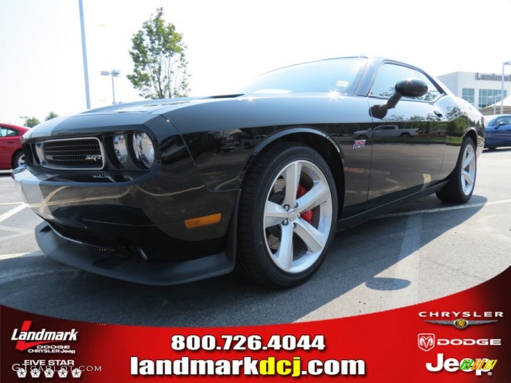 2012 Challenger SRT8 392 - Pitch Black / Dark Slate Gray photo #1