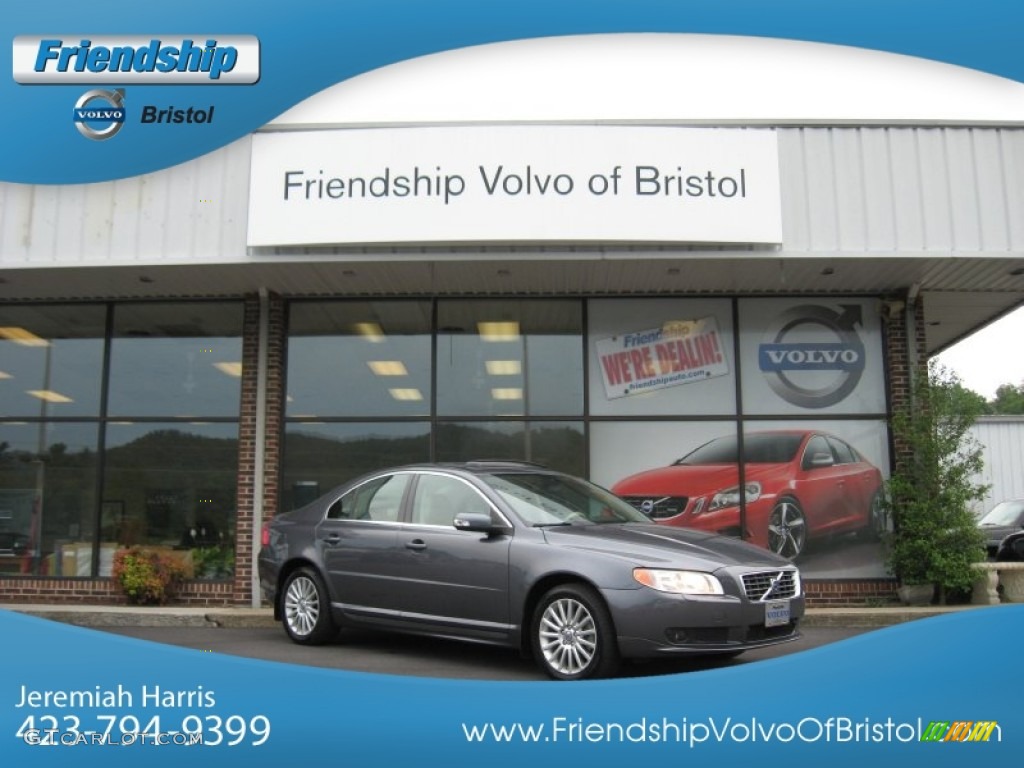 2008 S80 3.2 - Titanium Gray Metallic / Sandstone Beige photo #1