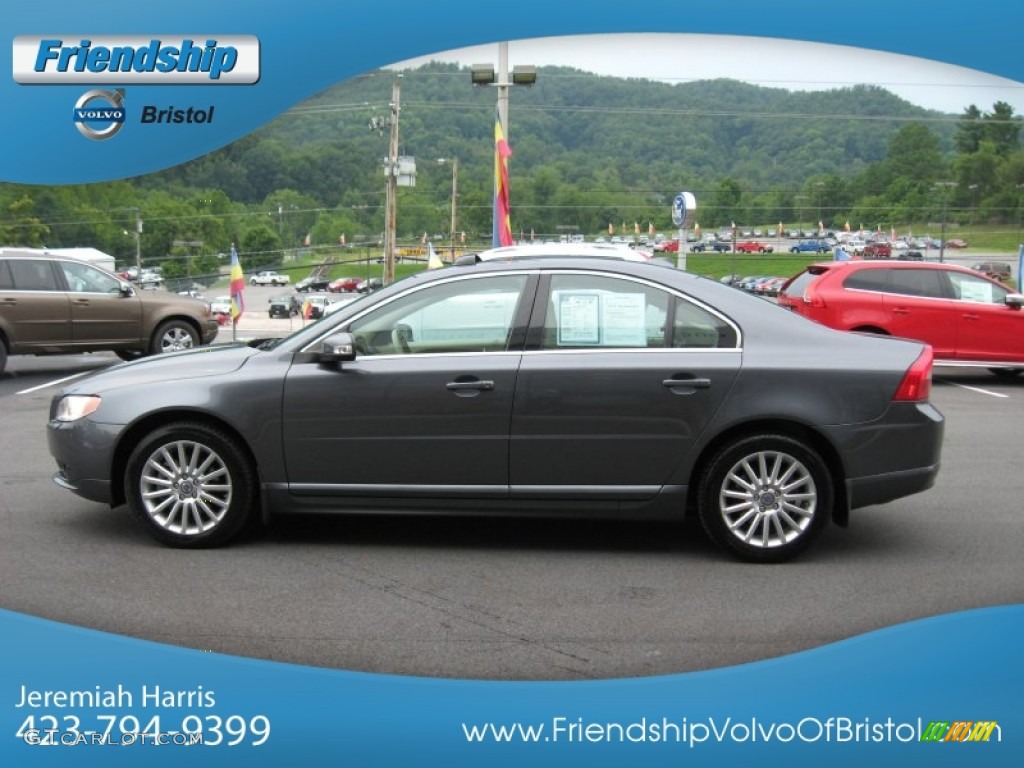 2008 S80 3.2 - Titanium Gray Metallic / Sandstone Beige photo #2