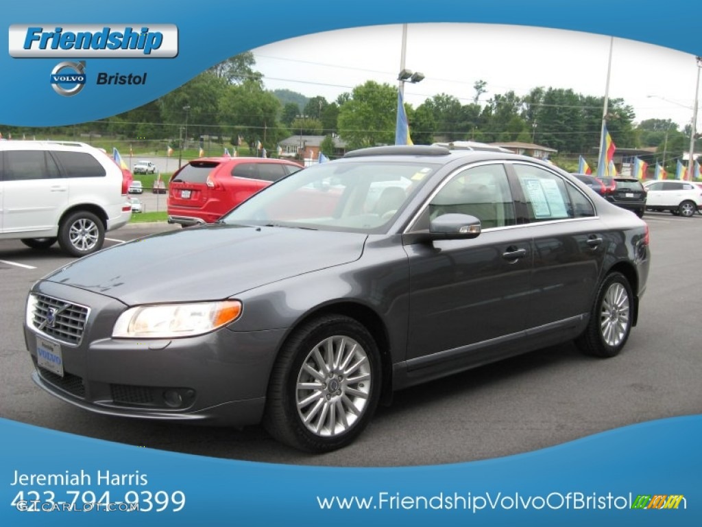 2008 S80 3.2 - Titanium Gray Metallic / Sandstone Beige photo #3