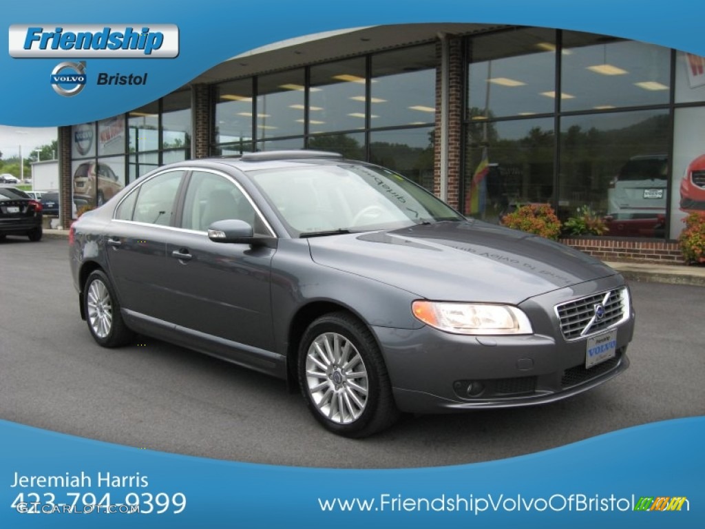 2008 S80 3.2 - Titanium Gray Metallic / Sandstone Beige photo #5