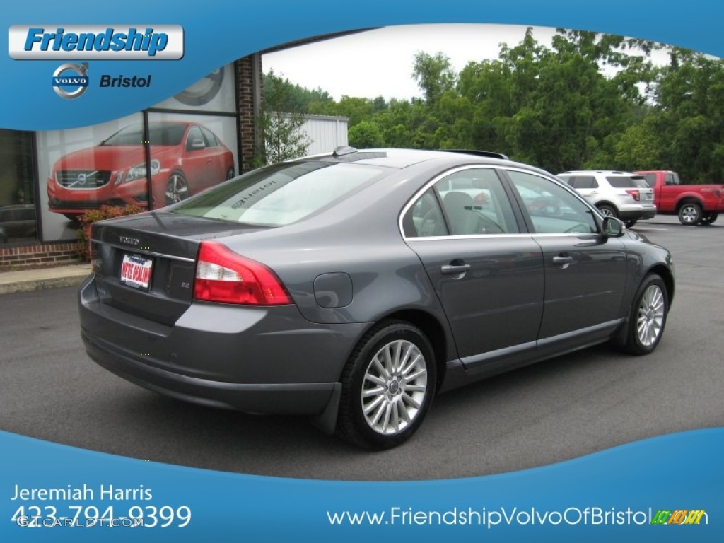 2008 S80 3.2 - Titanium Gray Metallic / Sandstone Beige photo #7
