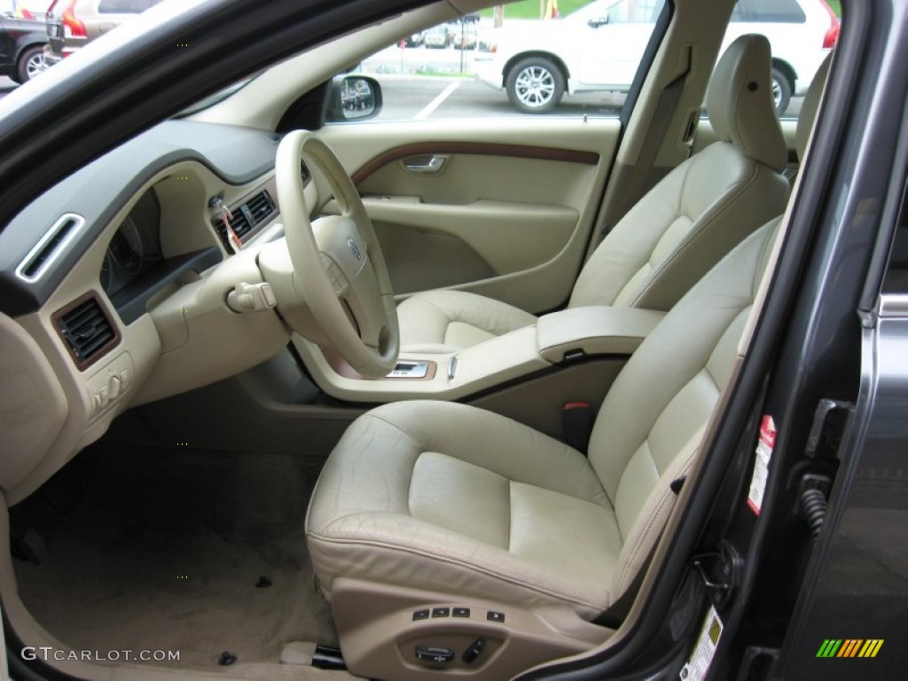 2008 S80 3.2 - Titanium Gray Metallic / Sandstone Beige photo #16