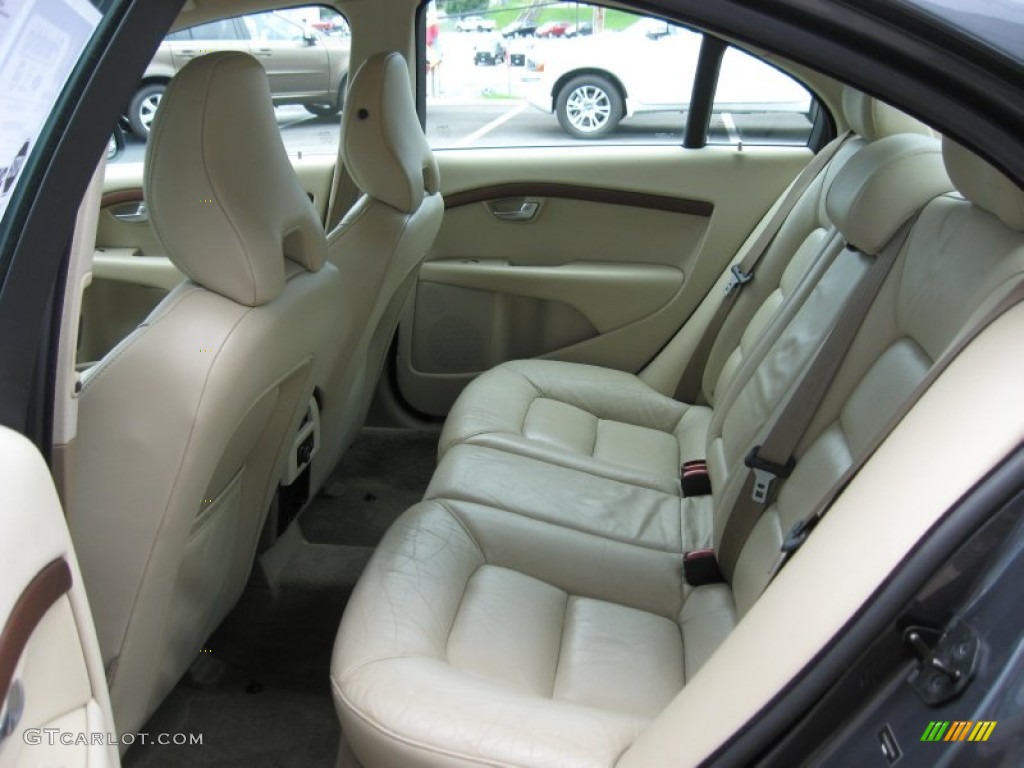 2008 S80 3.2 - Titanium Gray Metallic / Sandstone Beige photo #19
