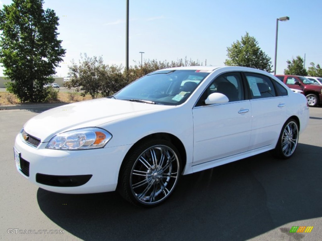 2012 Impala LTZ - Summit White / Ebony photo #3