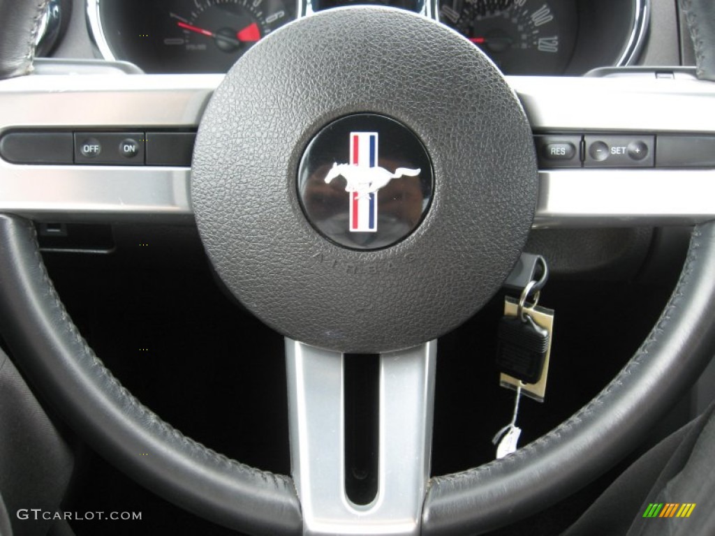 2007 Mustang V6 Premium Convertible - Redfire Metallic / Dark Charcoal photo #28