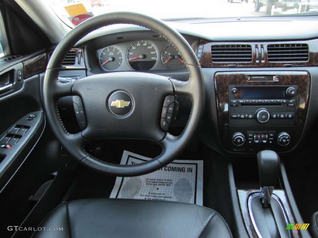 2012 Chevrolet Impala LTZ Ebony Dashboard Photo #68891064