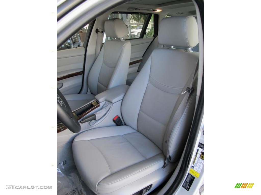 2009 3 Series 328xi Sport Wagon - Titanium Silver Metallic / Grey Dakota Leather photo #9