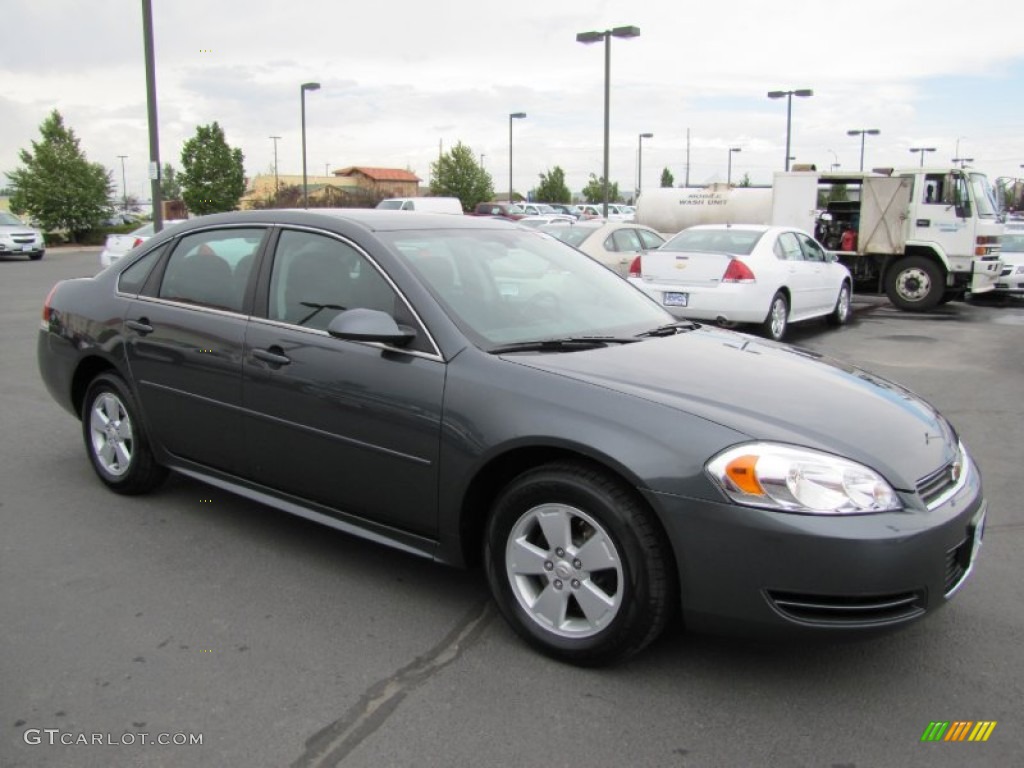 2011 Impala LS - Cyber Gray Metallic / Gray photo #1