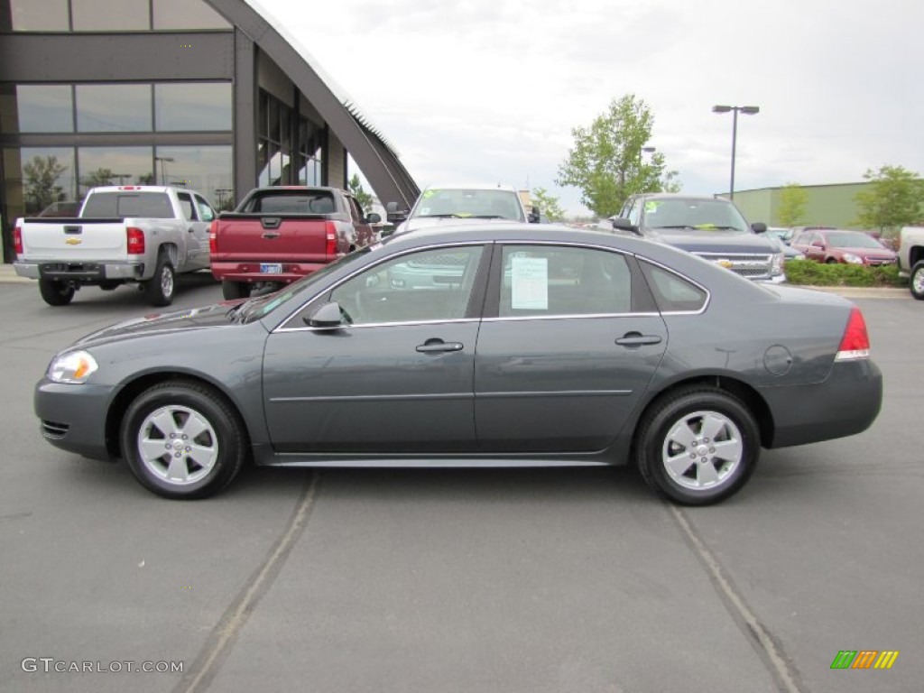 2011 Impala LS - Cyber Gray Metallic / Gray photo #4