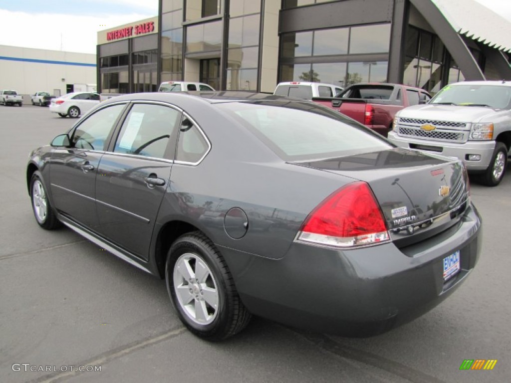 2011 Impala LS - Cyber Gray Metallic / Gray photo #5