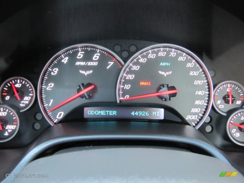 2006 Chevrolet Corvette Convertible Gauges Photo #68891649