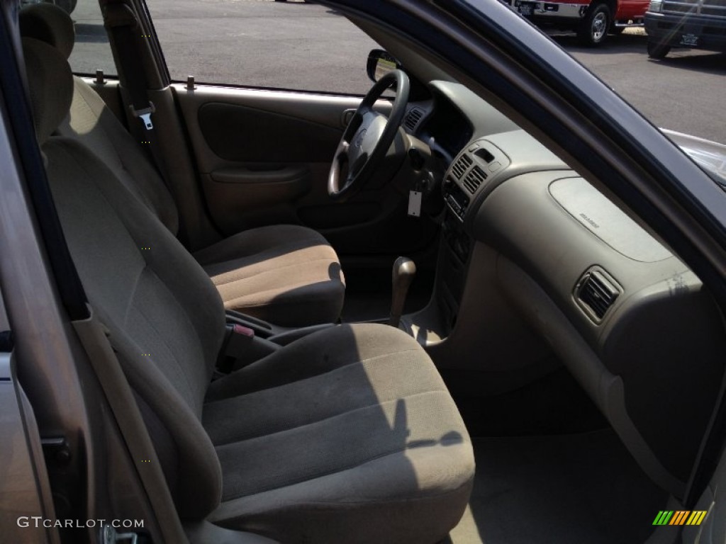 2001 Corolla CE - Sandrift Beige Metallic / Pebble Beige photo #26