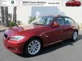 2011 Vermillion Red Metallic BMW 3 Series 328i Sedan  photo #1