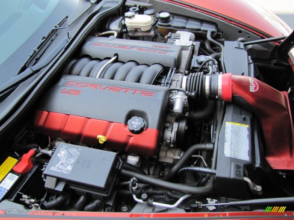2006 Chevrolet Corvette Convertible 6.0 Liter OHV 16-Valve LS2 V8 Engine Photo #68891805
