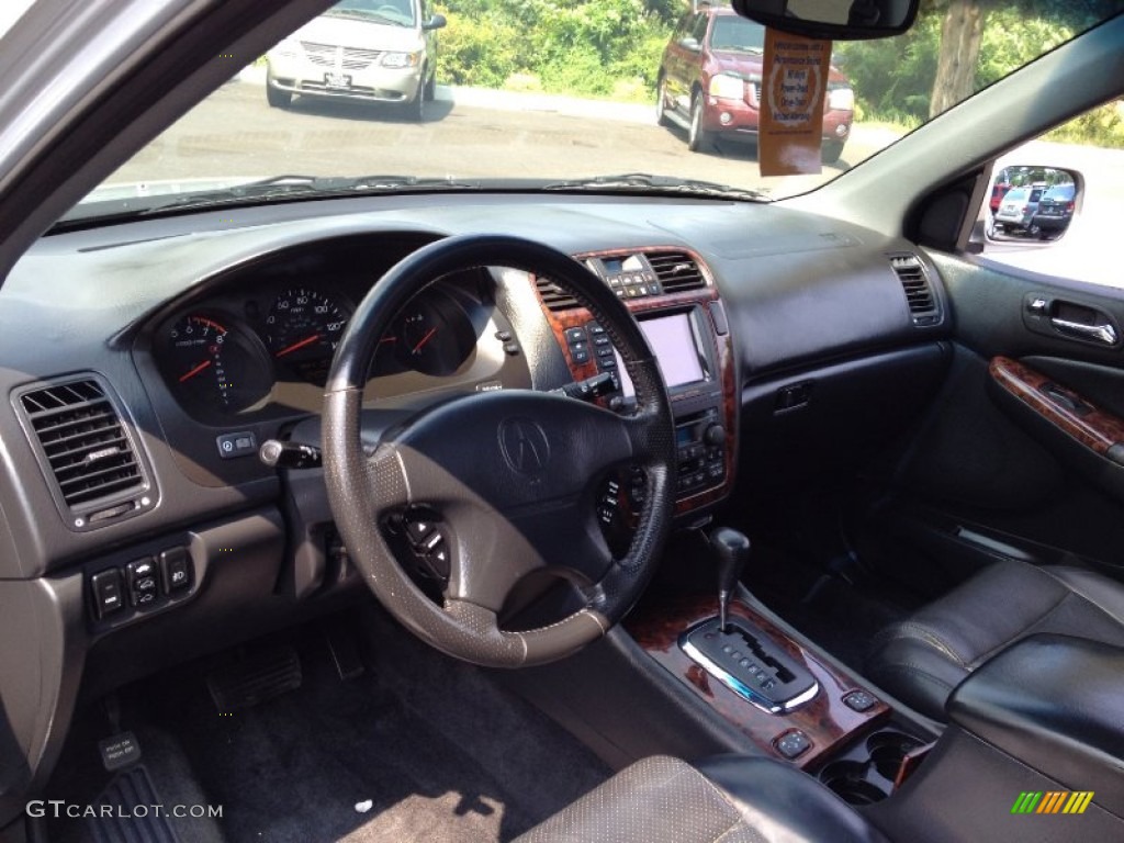 Ebony Interior 2002 Acura MDX Standard MDX Model Photo #68891821