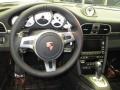 Black 2013 Porsche 911 Turbo S Coupe Steering Wheel