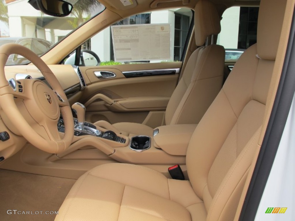 Luxor Beige Interior 2013 Porsche Cayenne Standard Cayenne Model Photo #68892444