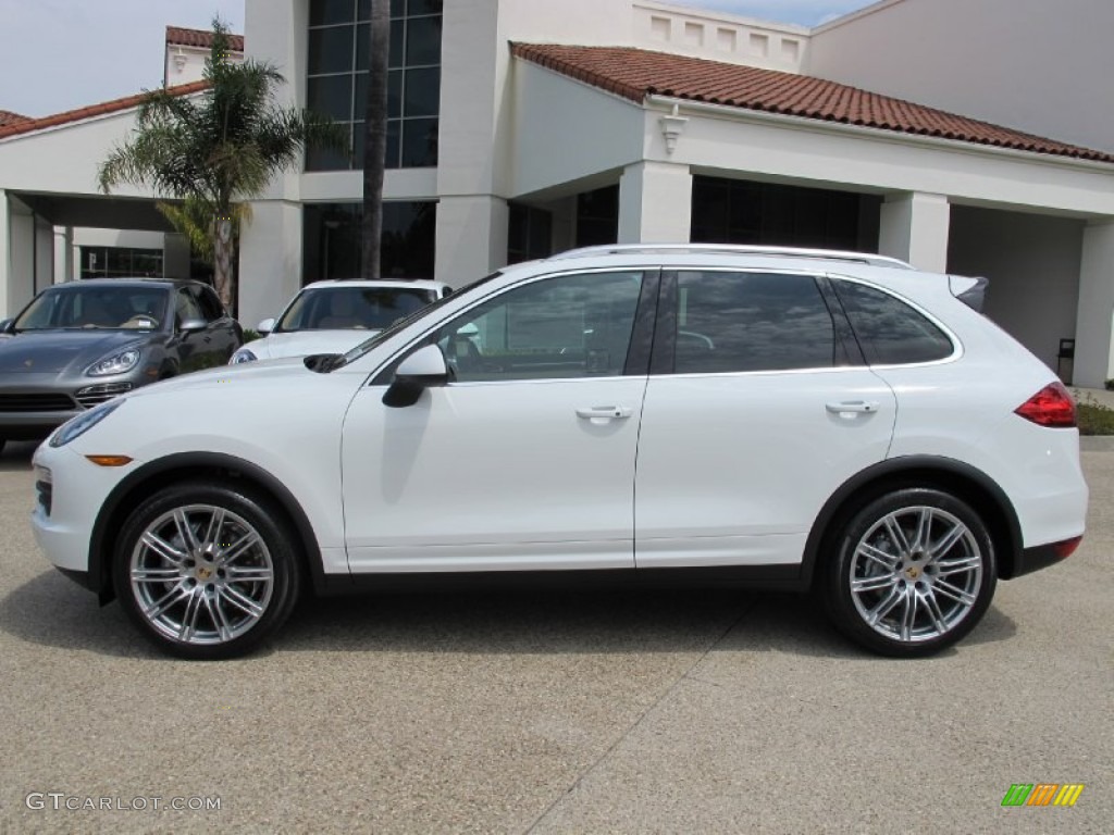 White 2013 Porsche Cayenne S Exterior Photo #68892549