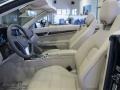  2013 E 350 Cabriolet Almond Interior