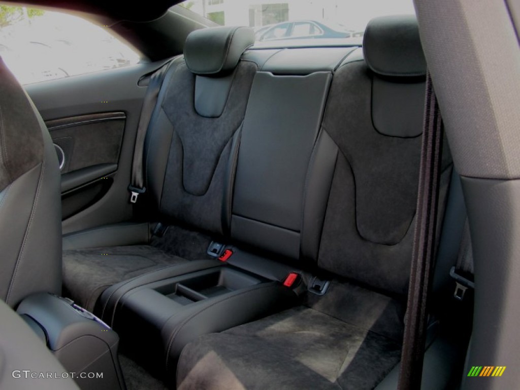 2013 Audi S5 3.0 TFSI quattro Coupe Rear Seat Photo #68893380