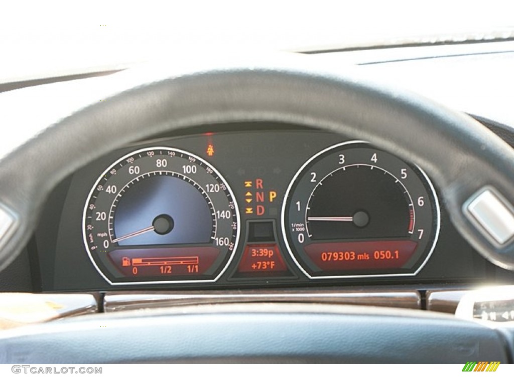 2008 BMW 7 Series 750Li Sedan Gauges Photo #68893430