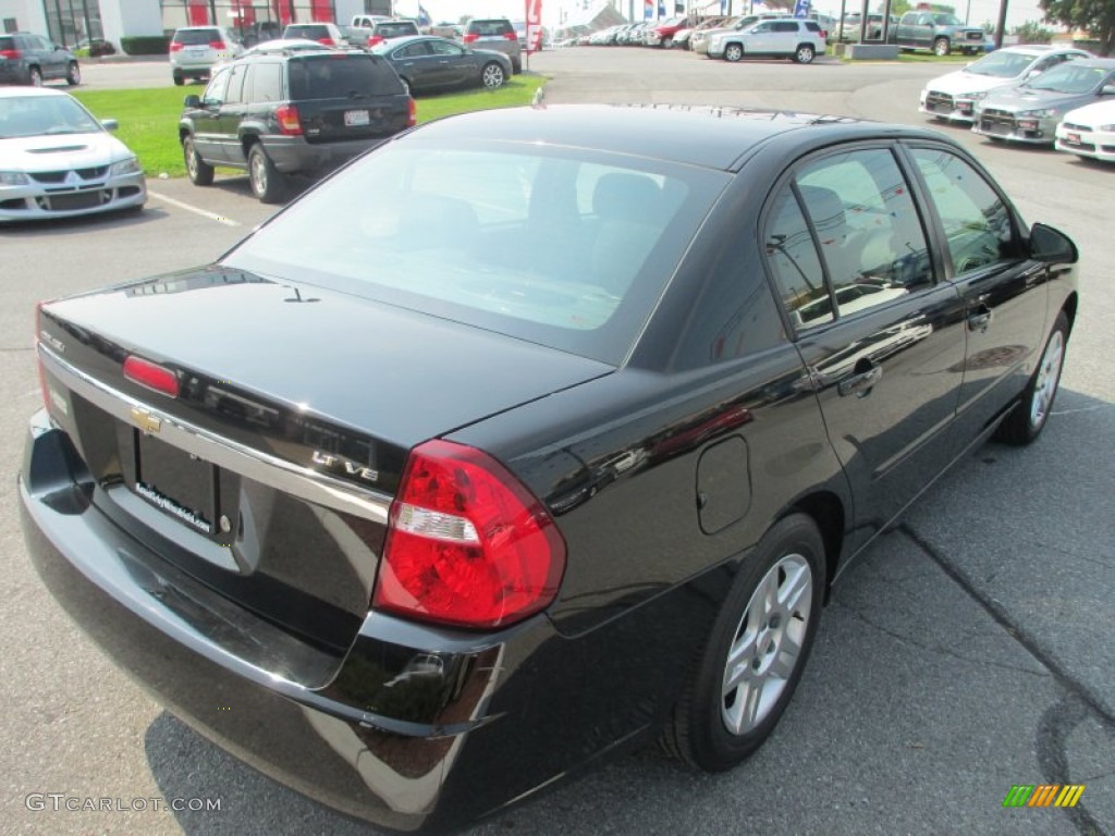 2007 Malibu LT Sedan - Black / Ebony Black photo #5