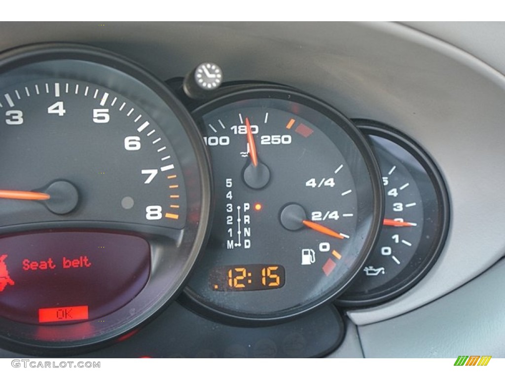 2002 Porsche 911 Carrera Coupe Gauges Photo #68894400