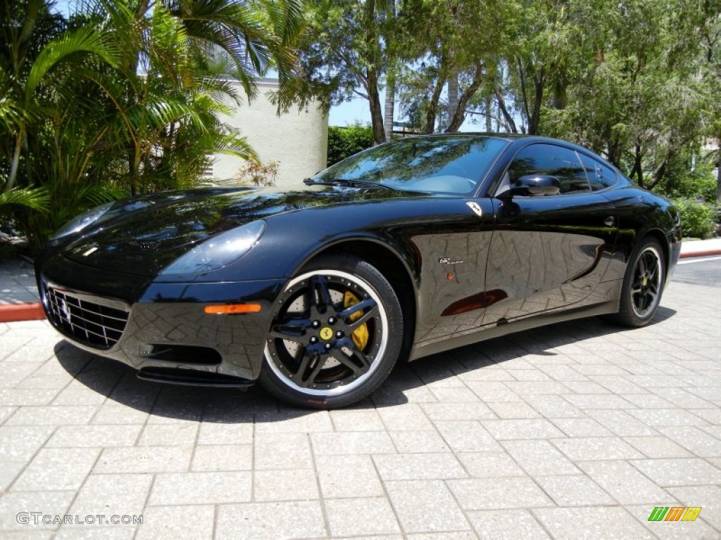 Nero (Black) 2005 Ferrari 612 Scaglietti F1A Exterior Photo #68894601