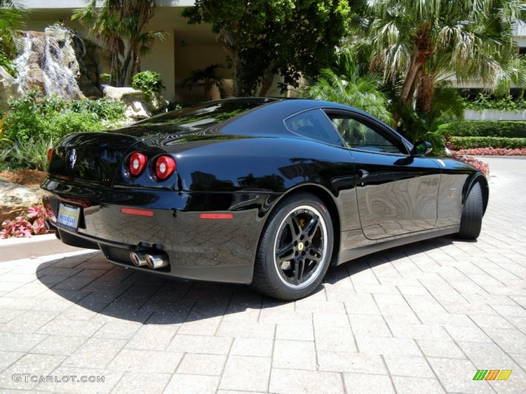 Nero (Black) 2005 Ferrari 612 Scaglietti F1A Exterior Photo #68894610
