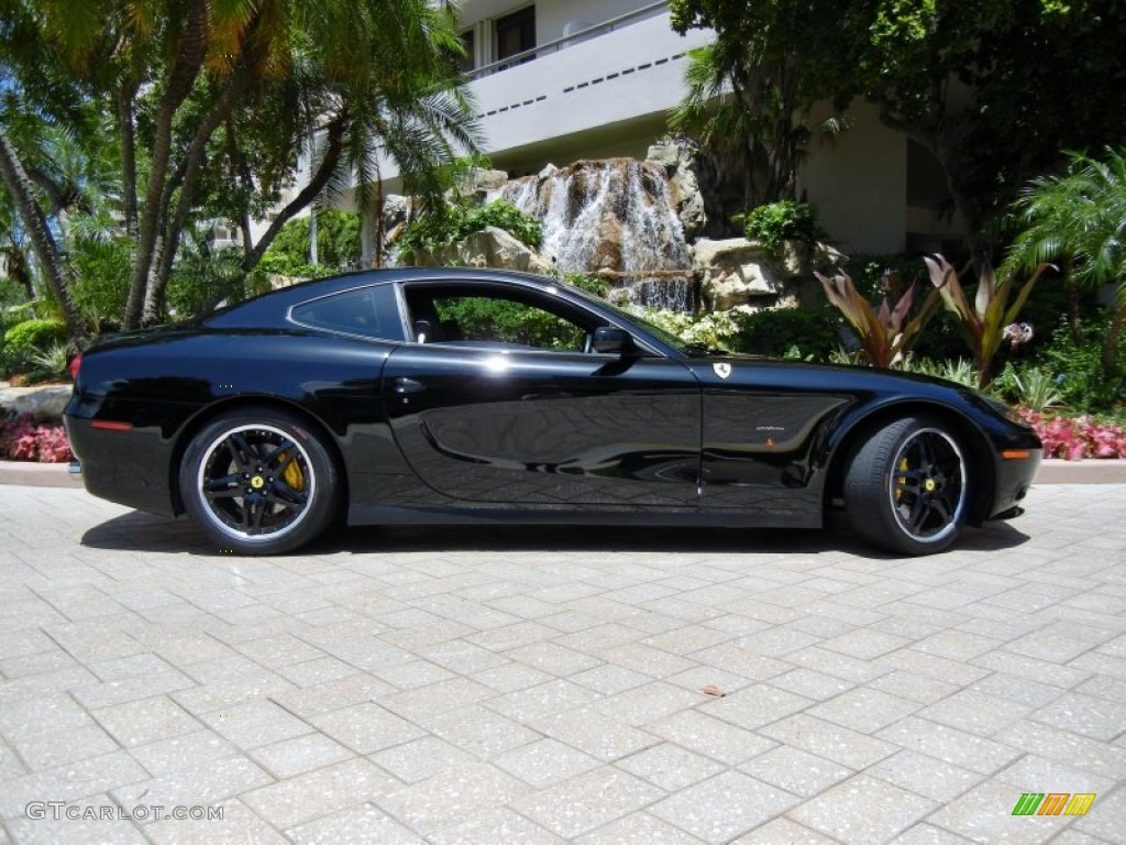 Nero (Black) 2005 Ferrari 612 Scaglietti F1A Exterior Photo #68894619