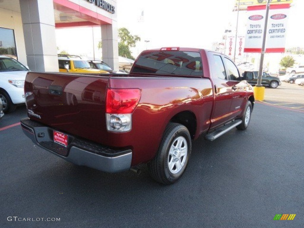 2008 Tundra SR5 Double Cab - Salsa Red Pearl / Beige photo #7