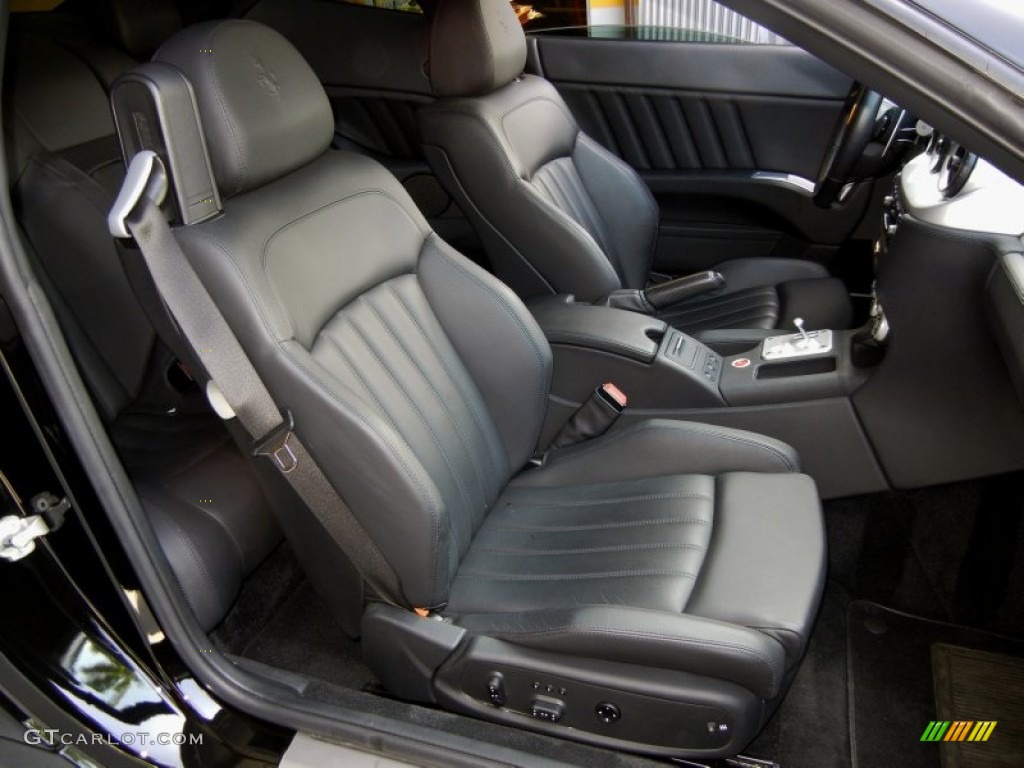 Nero Interior 2005 Ferrari 612 Scaglietti F1A Photo #68894727