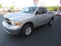 2009 Bright Silver Metallic Dodge Ram 1500 SLT Quad Cab 4x4  photo #3