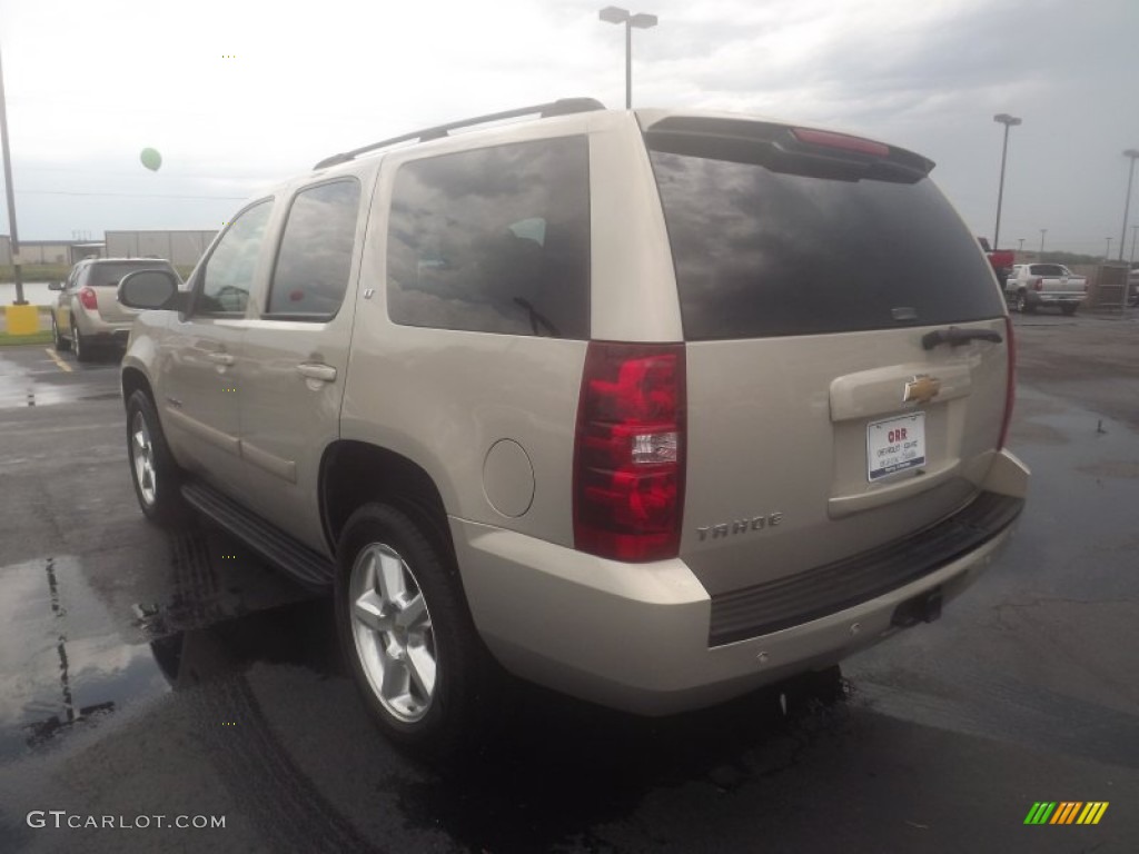 2007 Tahoe LT 4x4 - Gold Mist Metallic / Light Cashmere/Ebony photo #7