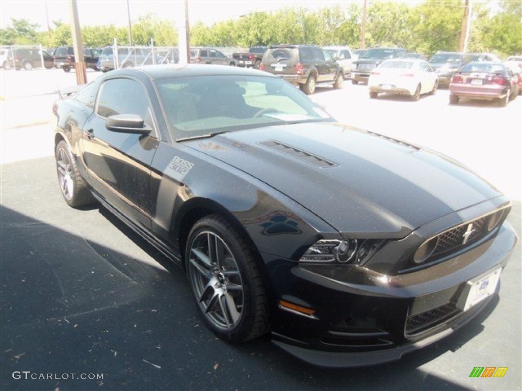 2013 Mustang Boss 302 Laguna Seca - Black / Charcoal Black/Recaro Sport Seats photo #8