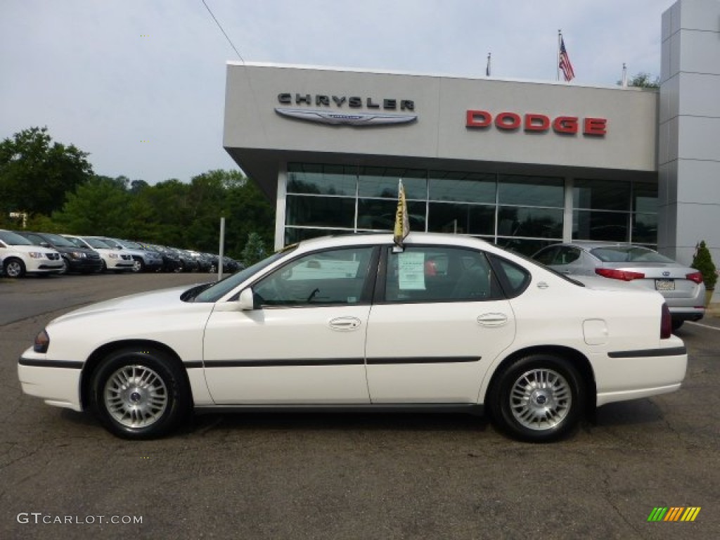 2002 Impala LS - White / Medium Gray photo #2