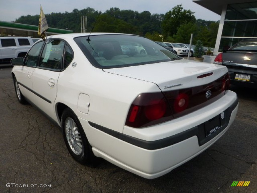 2002 Impala LS - White / Medium Gray photo #3