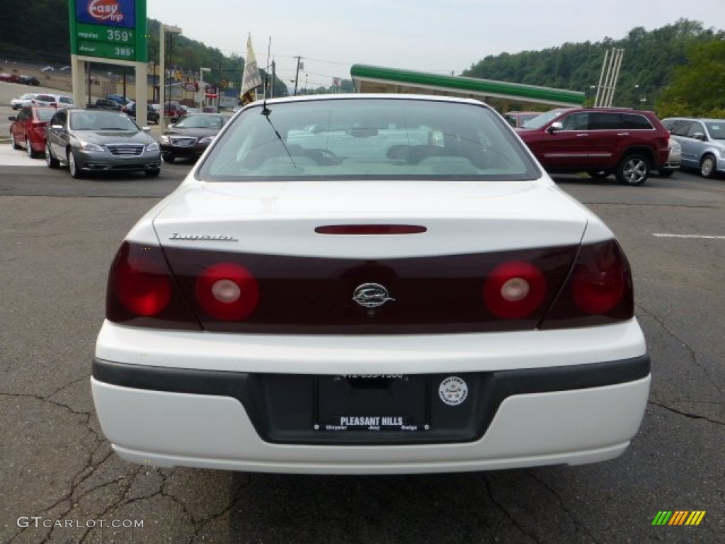 2002 Impala LS - White / Medium Gray photo #4