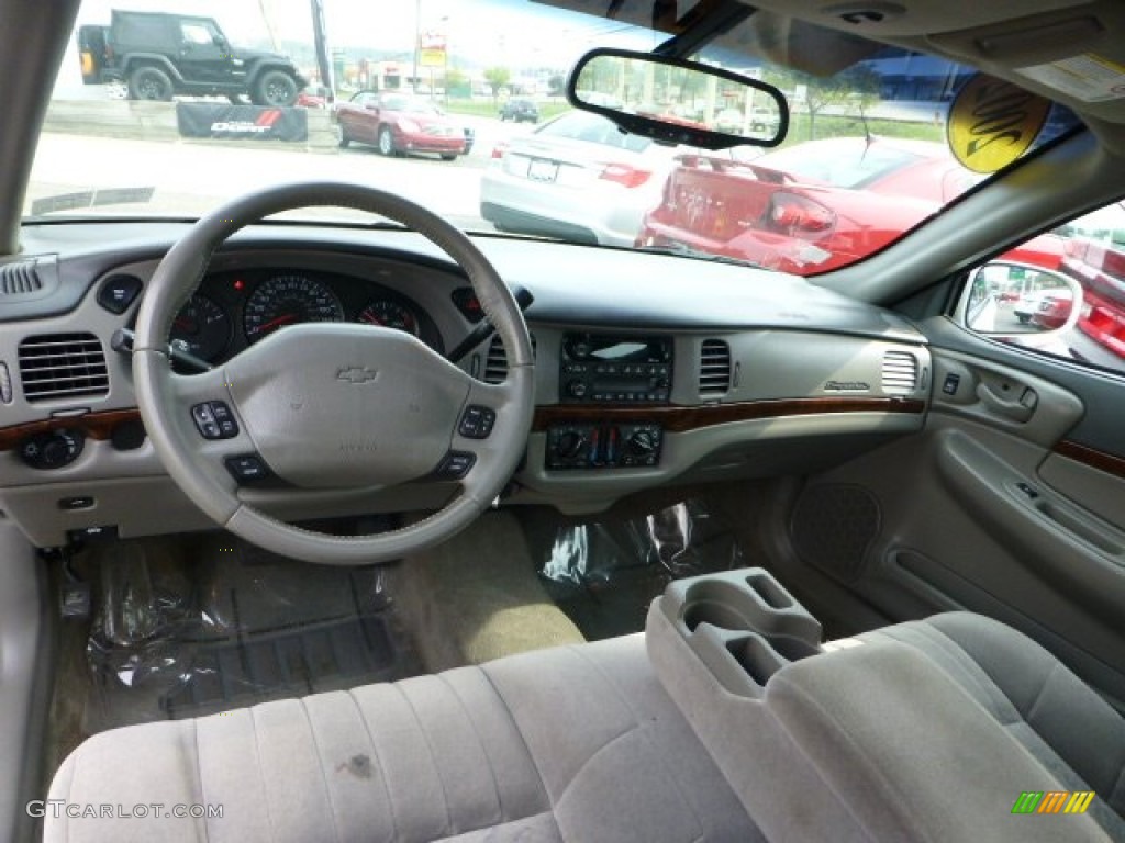 2002 Chevrolet Impala LS Medium Gray Dashboard Photo #68897343