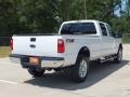 White Platinum Metallic Tri-Coat - F350 Super Duty Lariat Crew Cab 4x4 Photo No. 5