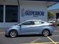 2013 Blue Sky Metallic Hyundai Elantra GLS  photo #1