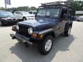 2006 Midnight Blue Pearl Jeep Wrangler X 4x4  photo #2