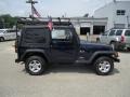 2006 Midnight Blue Pearl Jeep Wrangler X 4x4  photo #5