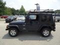 2006 Midnight Blue Pearl Jeep Wrangler X 4x4  photo #9