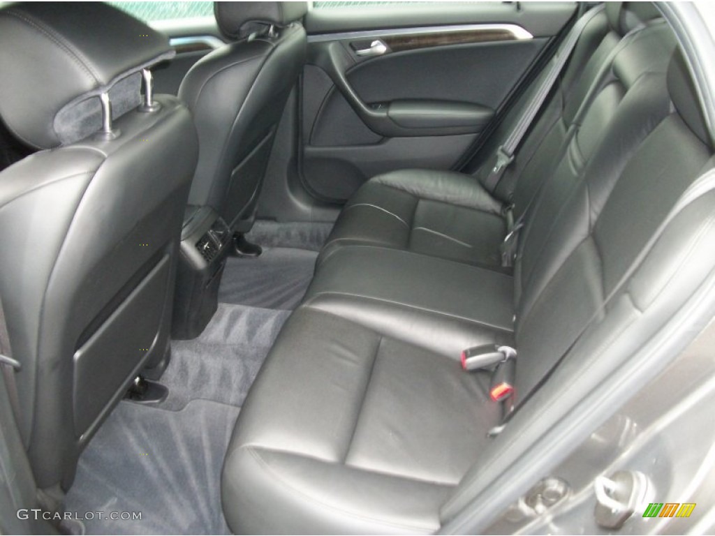 Ebony Interior 2008 Acura TL 3.2 Photo #68898645